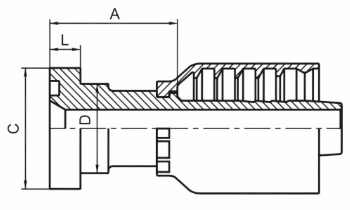 SAE 法兰3000PSI